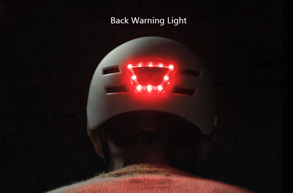Electric Scooter Safety Helmet with LED Light - Image 4