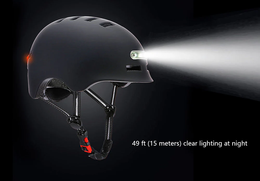 Electric Scooter Safety Helmet with LED Light - Image 7