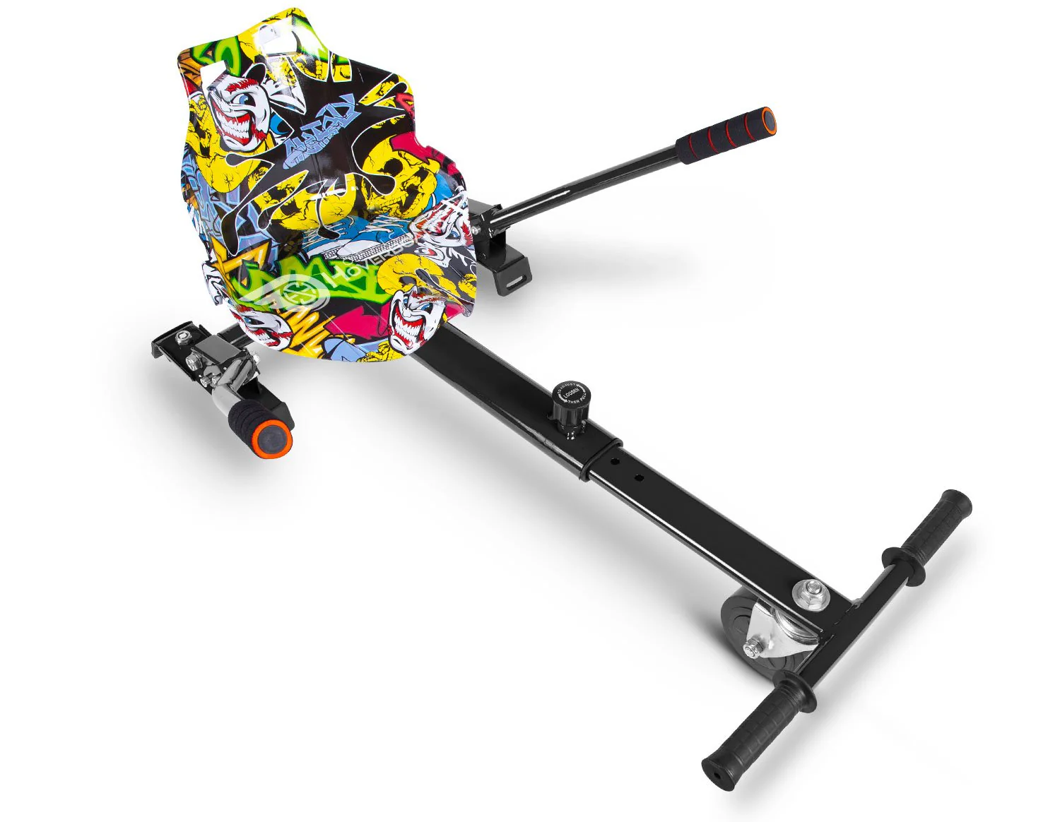 Hip Hop Graffiti Hoverkart Bundle 6.5" Disco LED Official Hoverboard - Image 3
