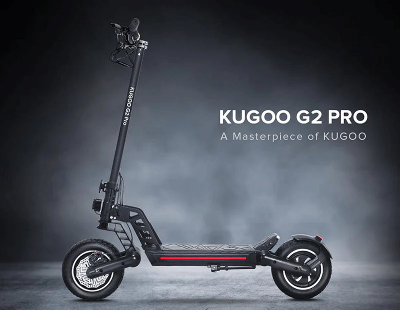 Kugoo G2 Off Road Pro Electric Scooter - 15mAh - TOP SPEED 45KM - LONG RANGE 50KM - Image 4
