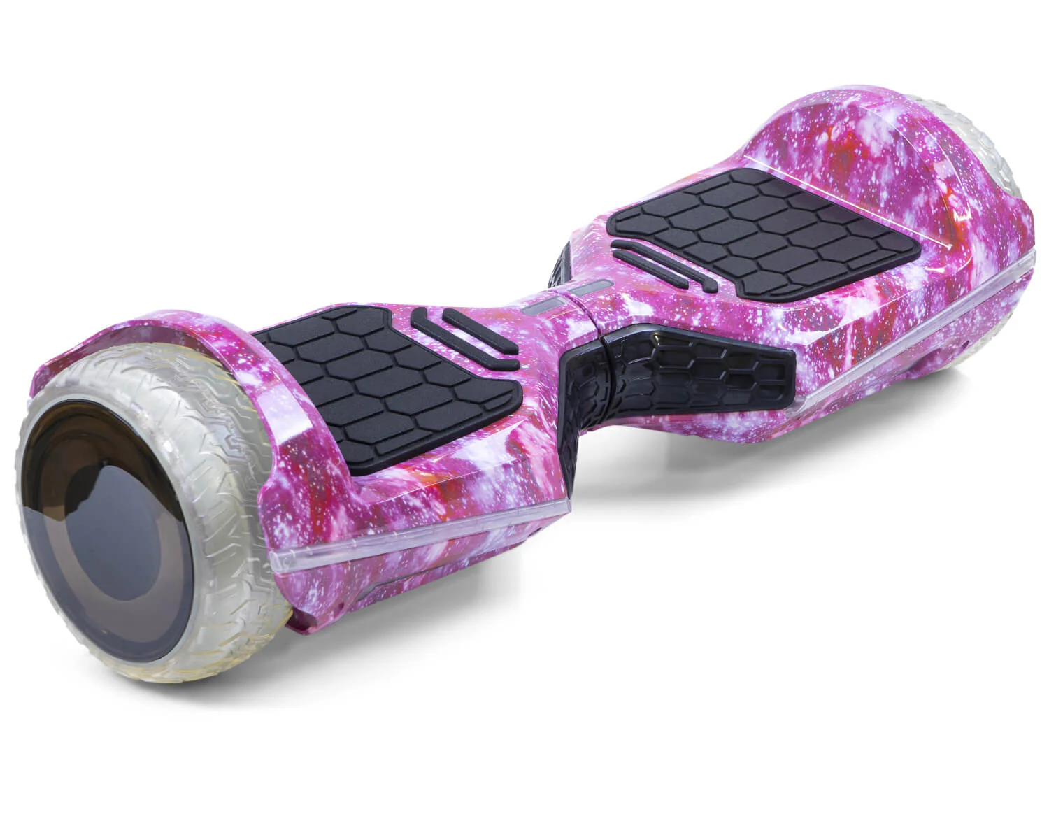 INFINITY - Pink Galaxy 6.5" All Terrain APP Bluetooth & LED Official Hoverboard - Image 5