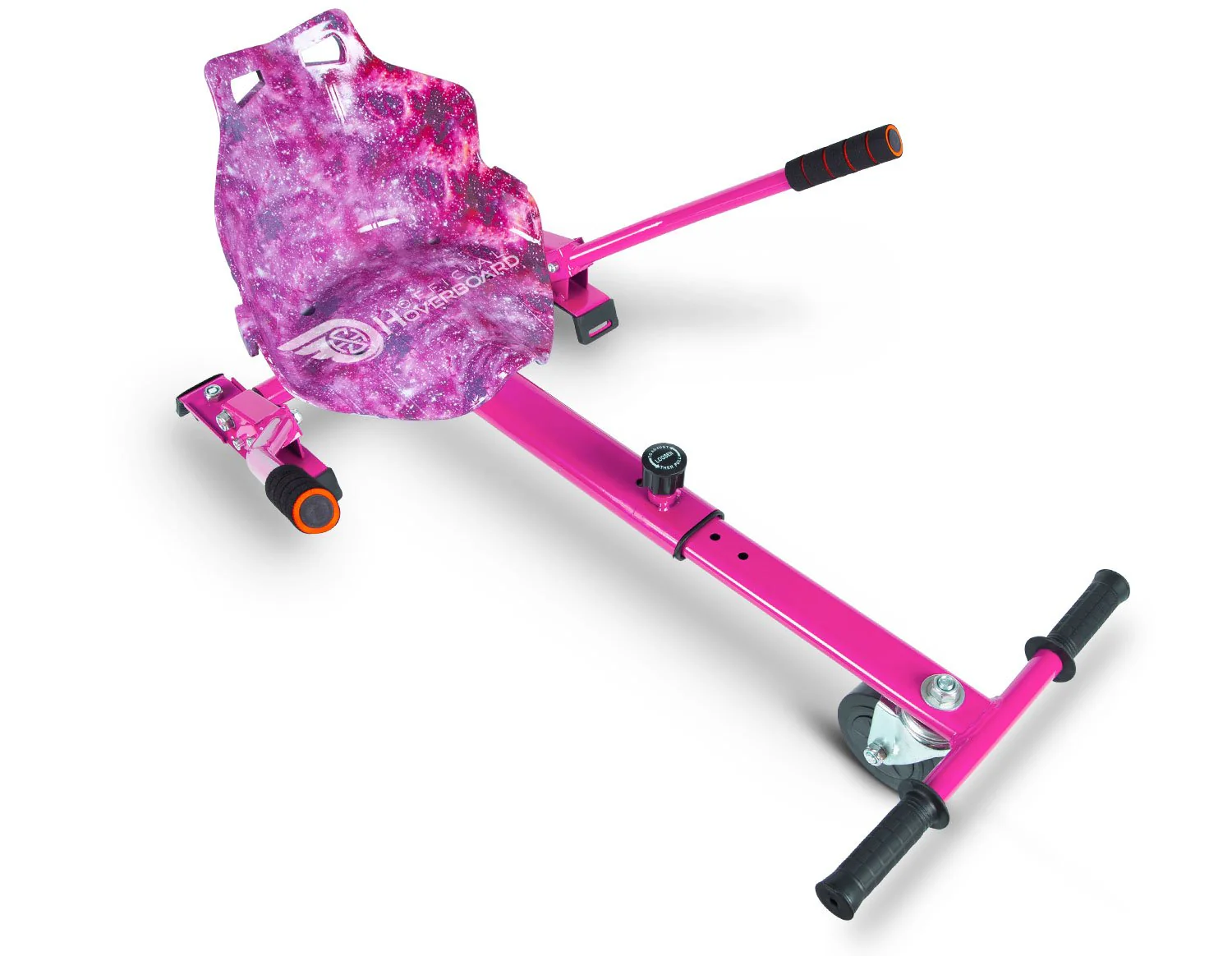 Pink Galaxy Hoverkart Bundle 6.5" Disco LED Official Hoverboard - Image 3