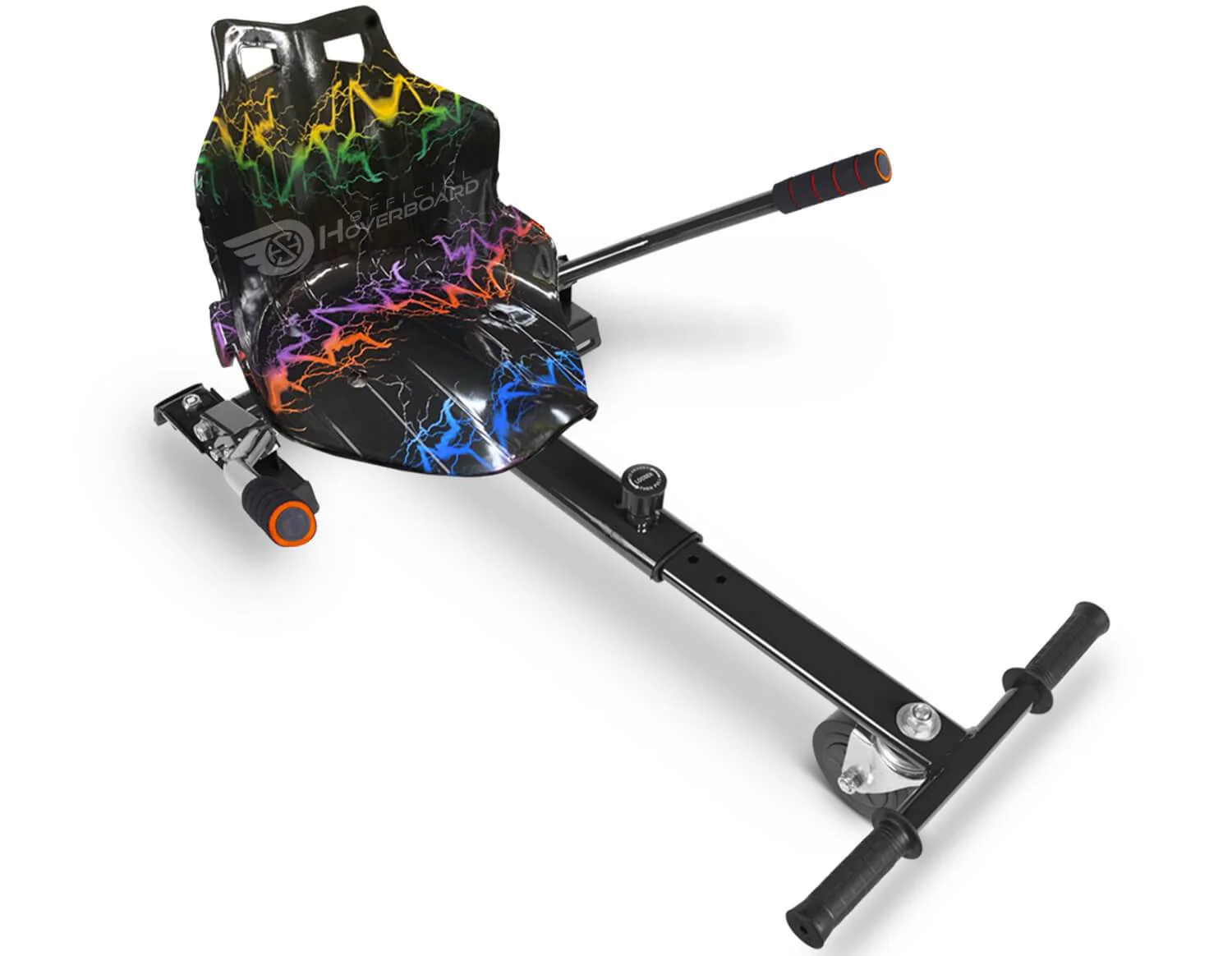 Rainbow Lightning Hoverkart Bundle 6.5" Disco LED Official Hoverboard - Image 3