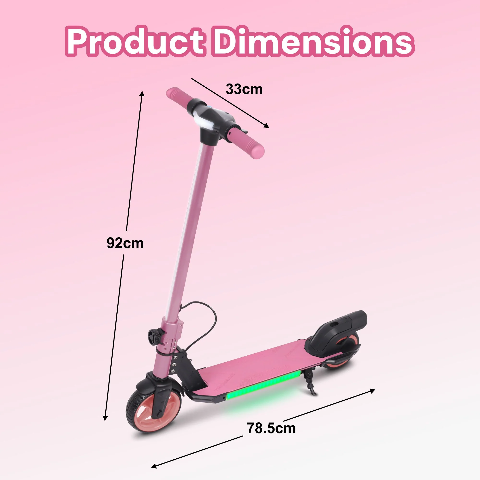S31 Kids PRO ELECTRIC SCOOTER - LED Lights - 150W Power - High Performance - Image 22