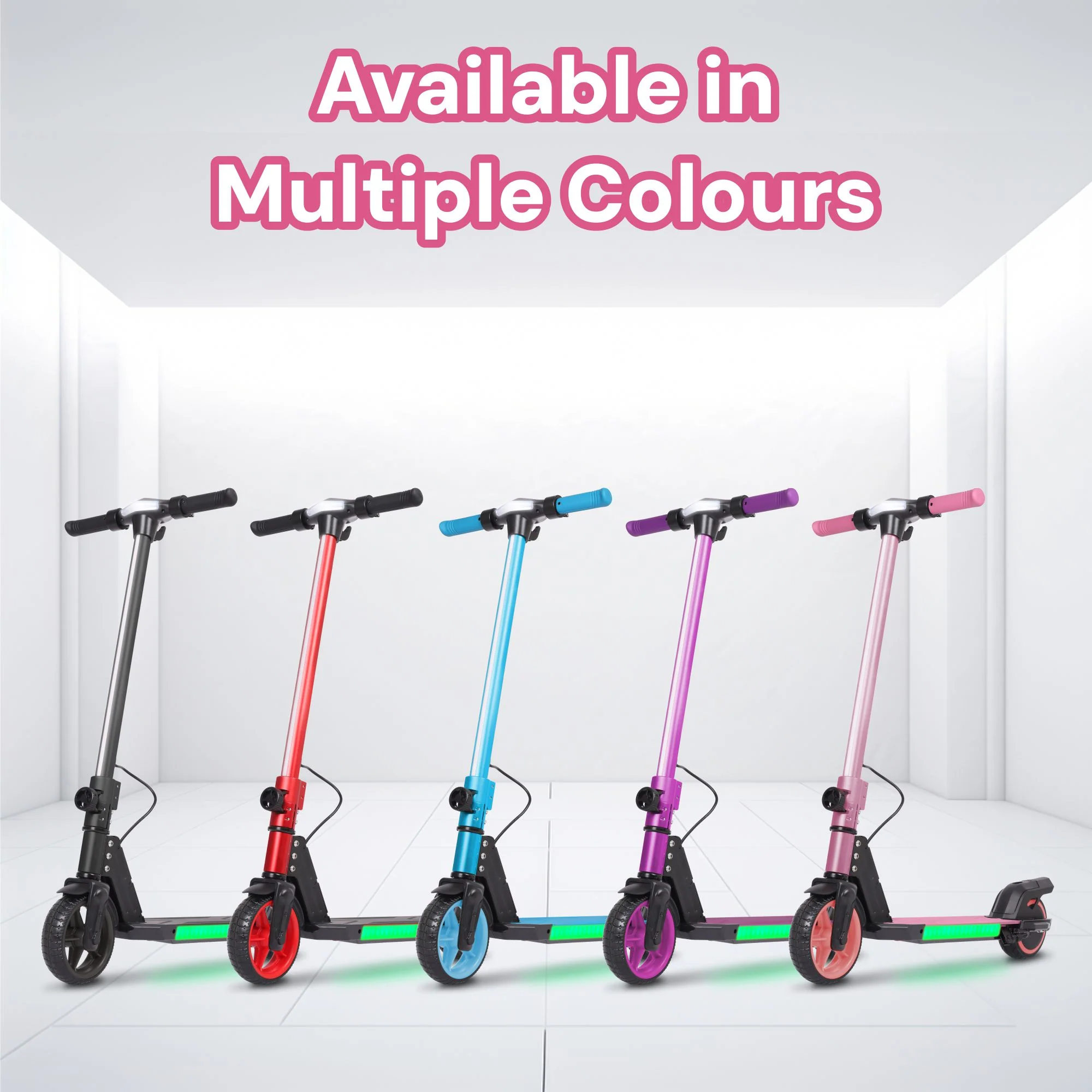 S31 Kids PRO ELECTRIC SCOOTER - LED Lights - 150W Power - High Performance - Image 25