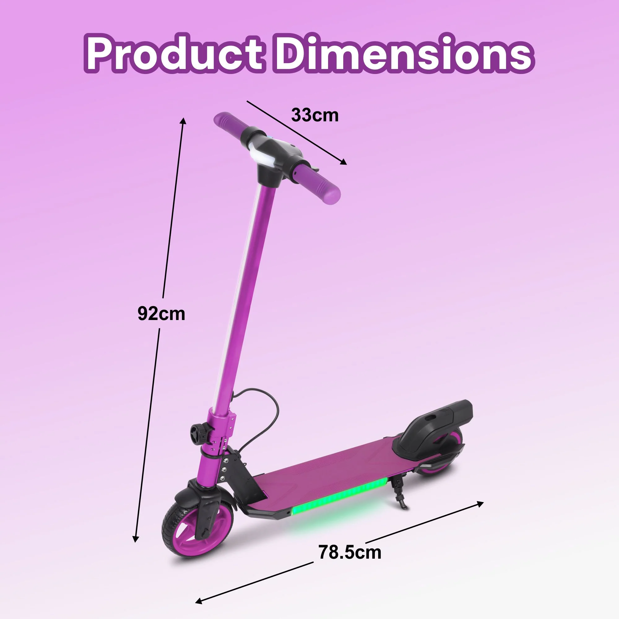 S31 Kids PRO ELECTRIC SCOOTER - LED Lights - 150W Power - High Performance - Image 29