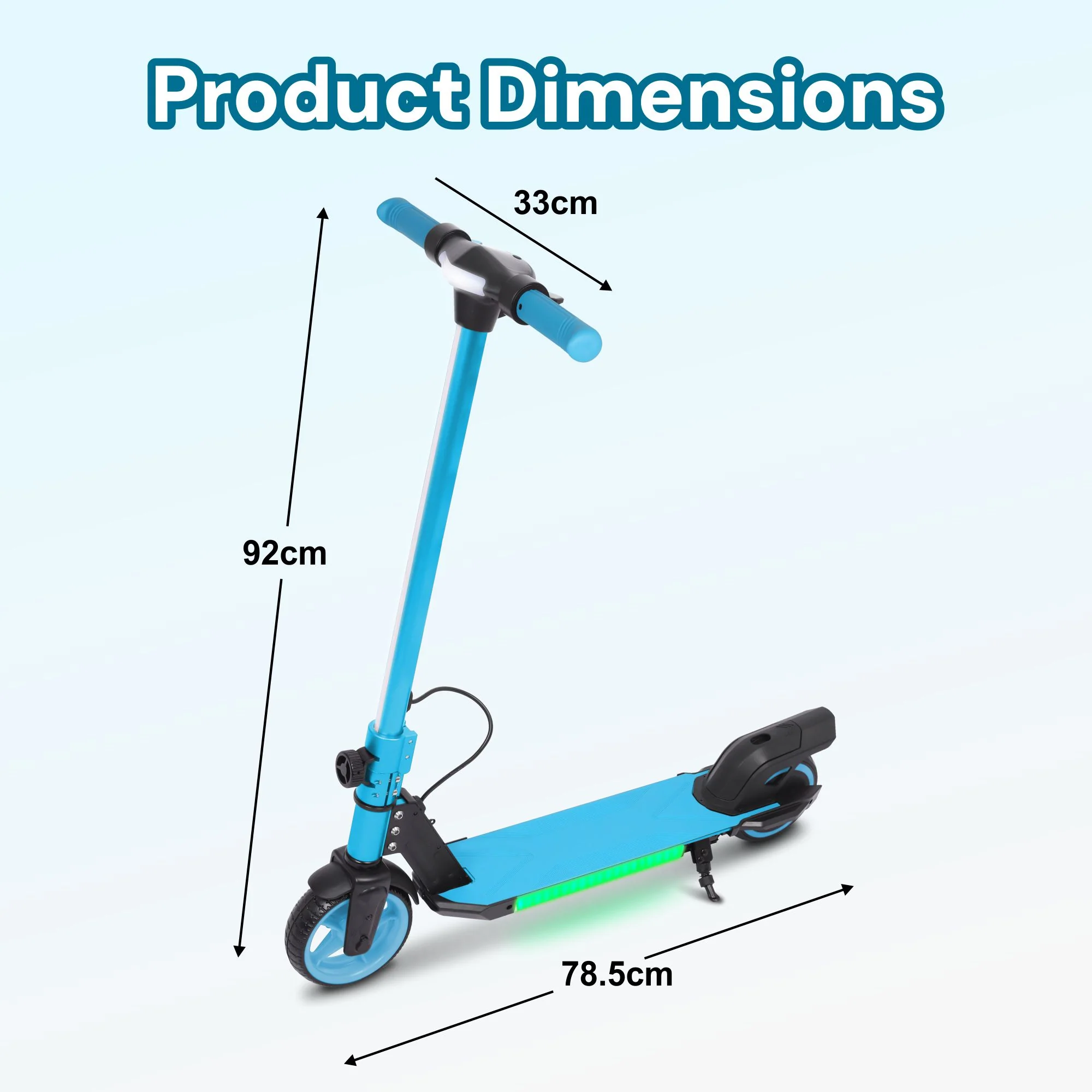 S31 Kids PRO ELECTRIC SCOOTER - LED Lights - 150W Power - High Performance - Image 37