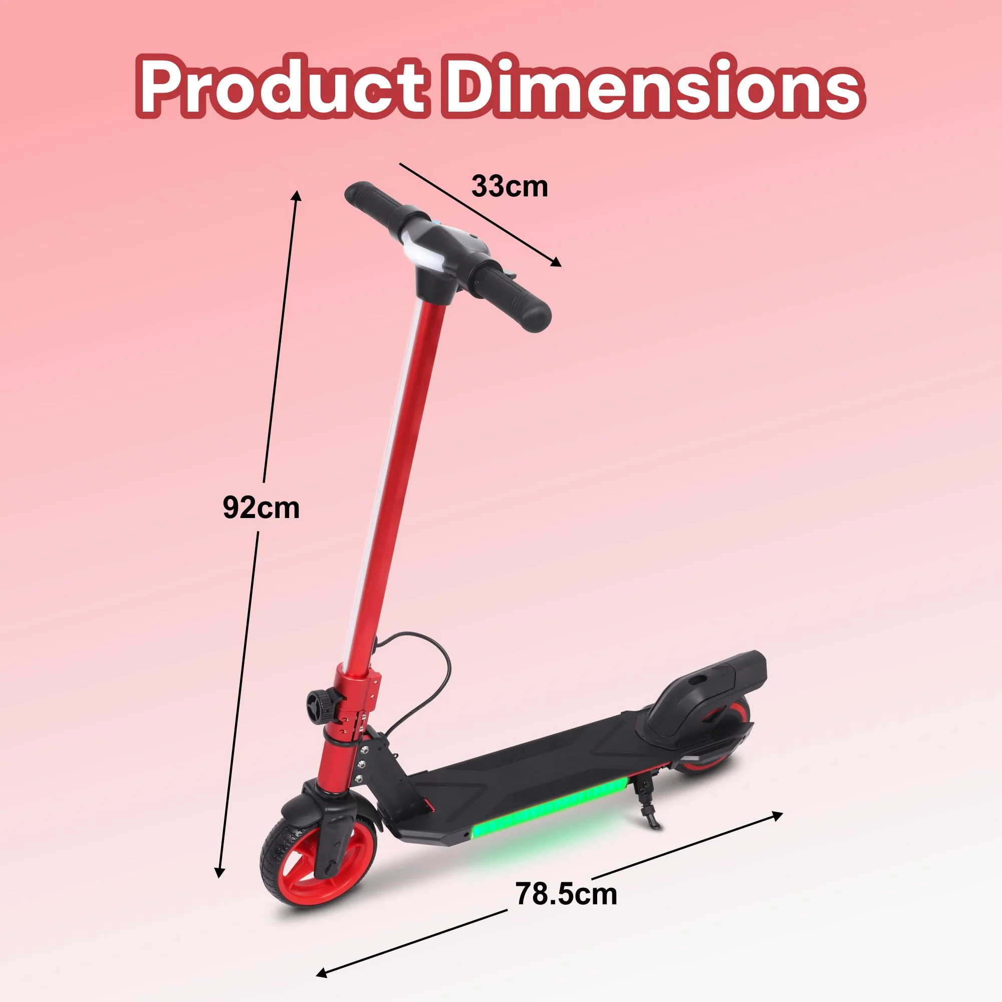 S31 Kids PRO ELECTRIC SCOOTER - LED Lights - 150W Power - High Performance - Image 43