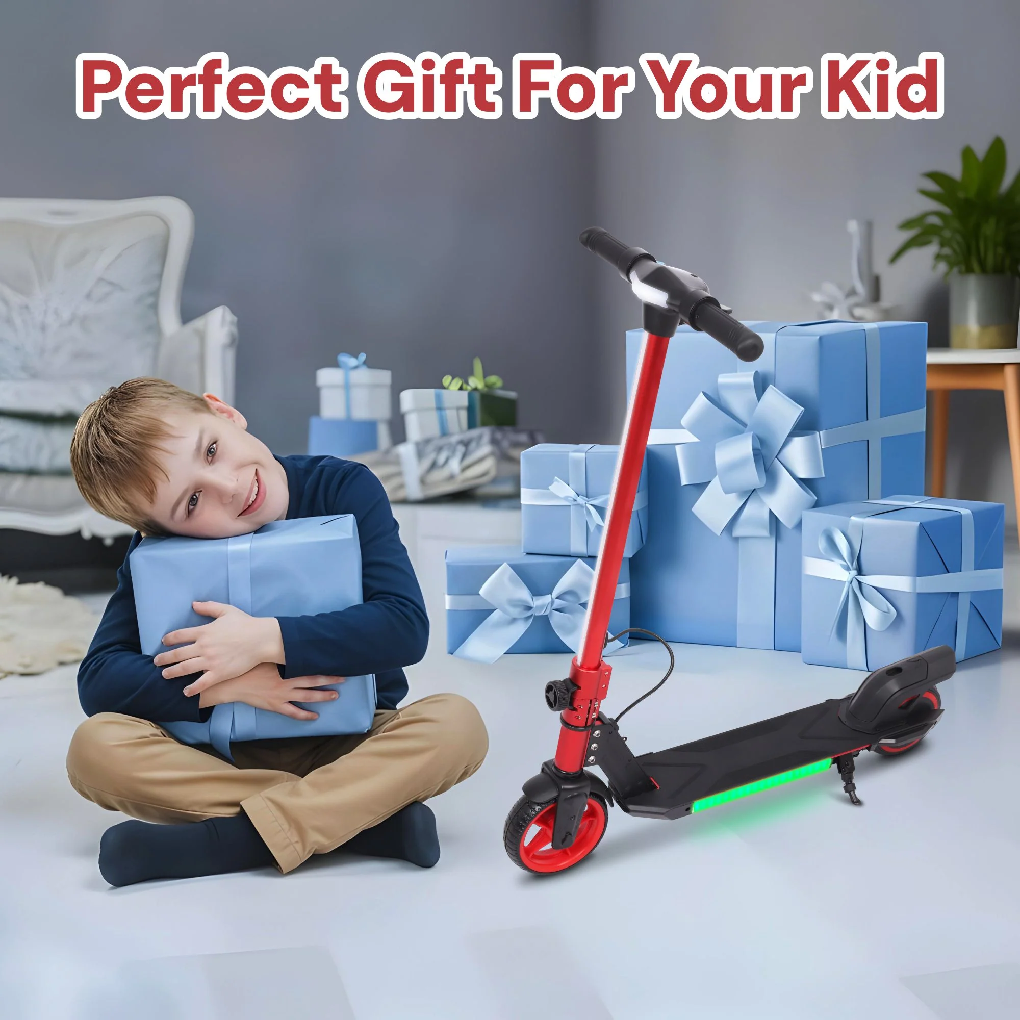 S31 Kids PRO ELECTRIC SCOOTER - LED Lights - 150W Power - High Performance - Image 49