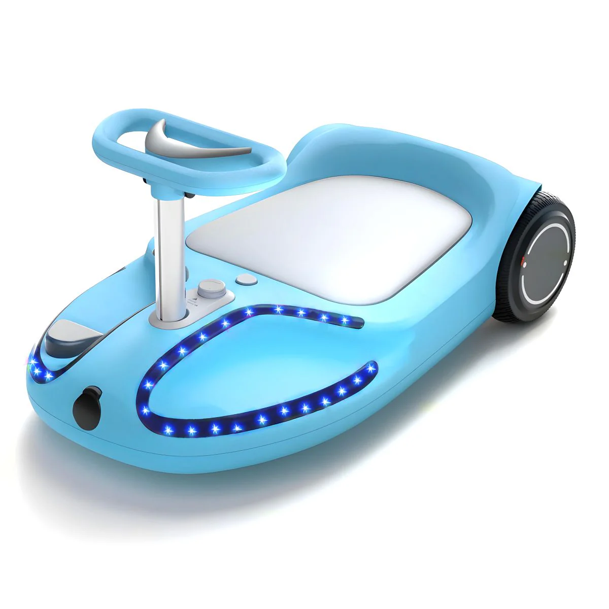 WizzKart - Ride On Car with Bluetooth Speaker & Disco LED - Image 15